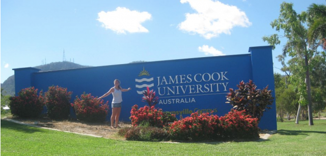Portræt af EDU-studerende Stine, James Cook University (JCU), Australien