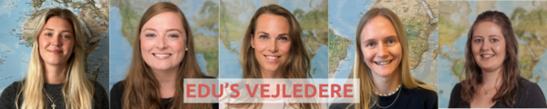 EDU's vejledere er klar til at hjælpe dig på udveksling