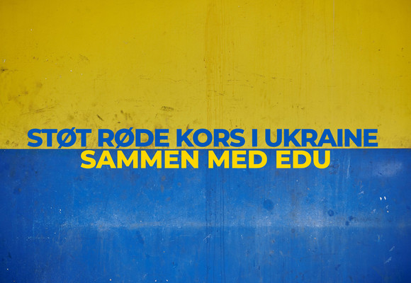 Doner til Ukraine sammen med EDU Danmark