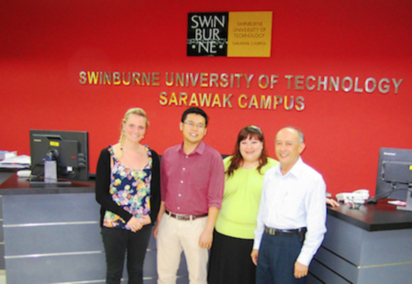 EDU besøger Swinburne Sarawak på Borneo, Malaysia