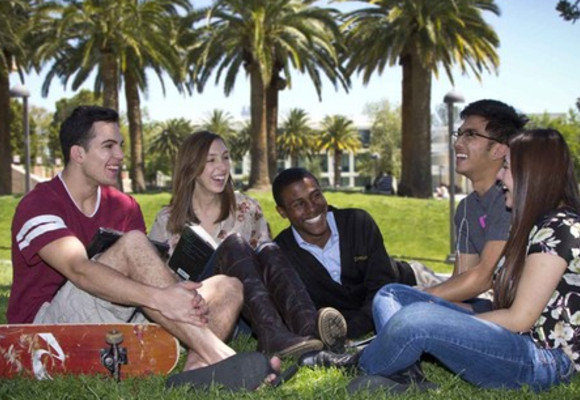 Studerende på California State University Northridge