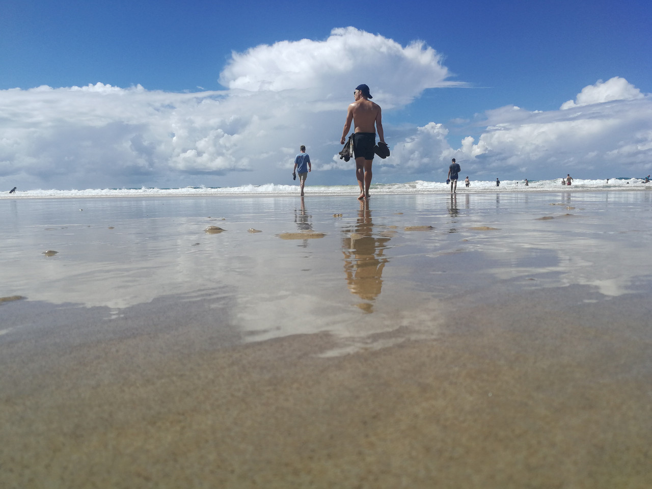Strand på Tasmanien