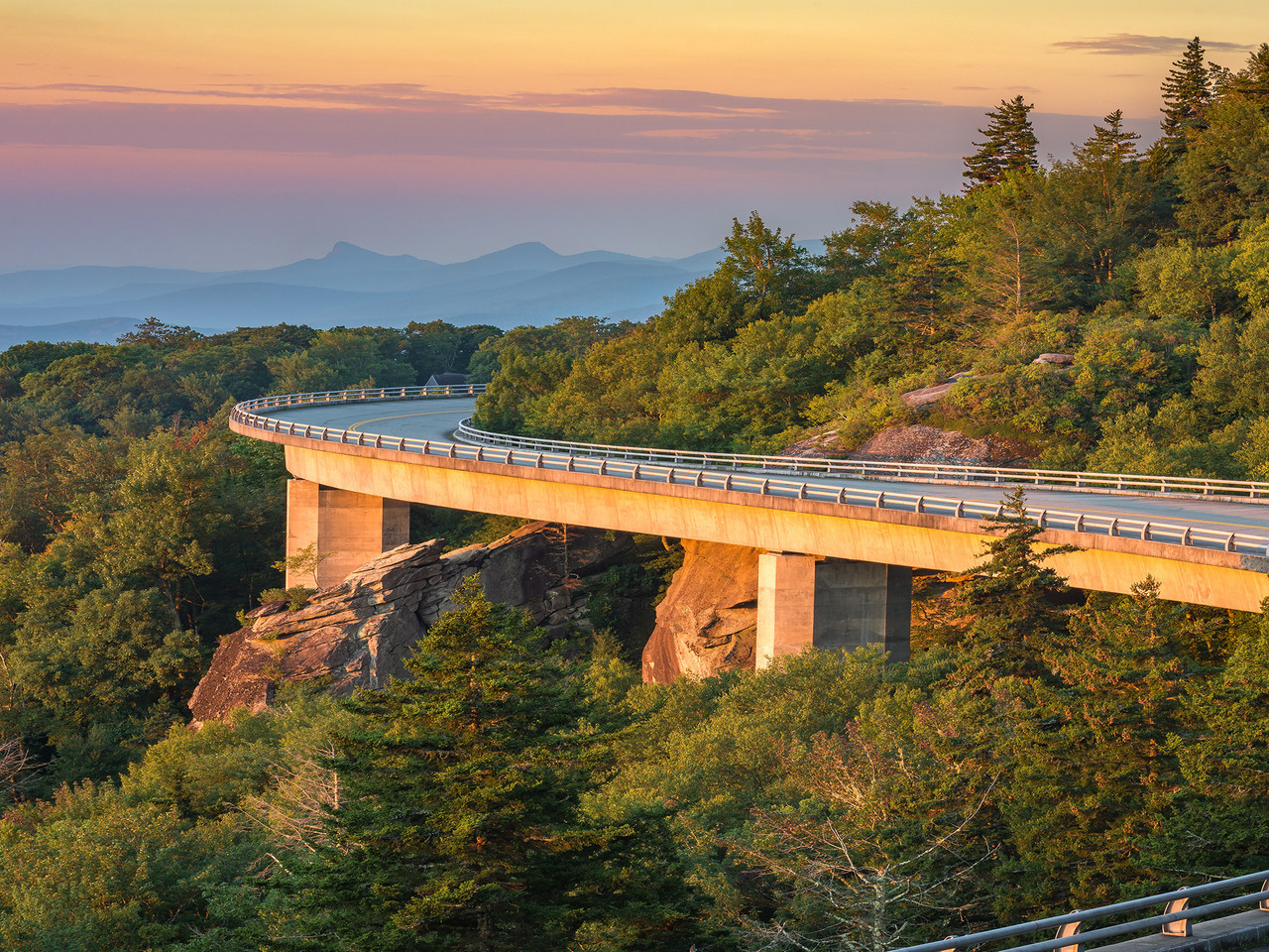 Blue Ridge Parkway i North Carolina