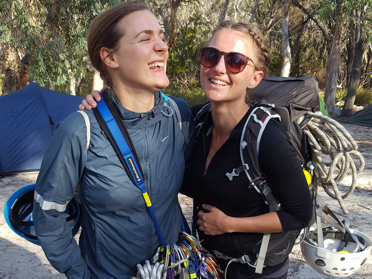 Rock Climbing på Tasmanien