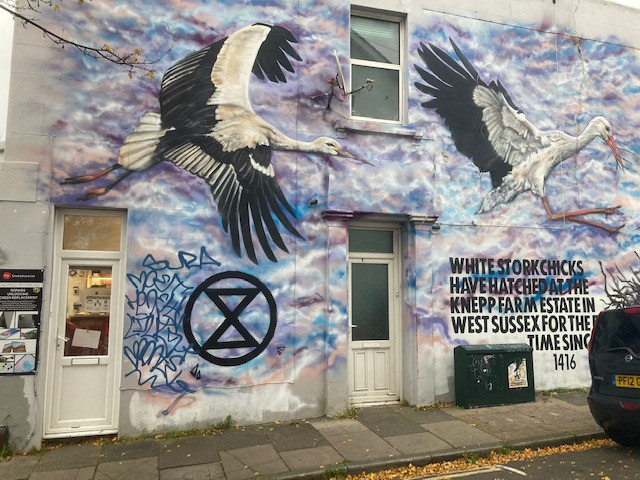Graffiti i Brighton