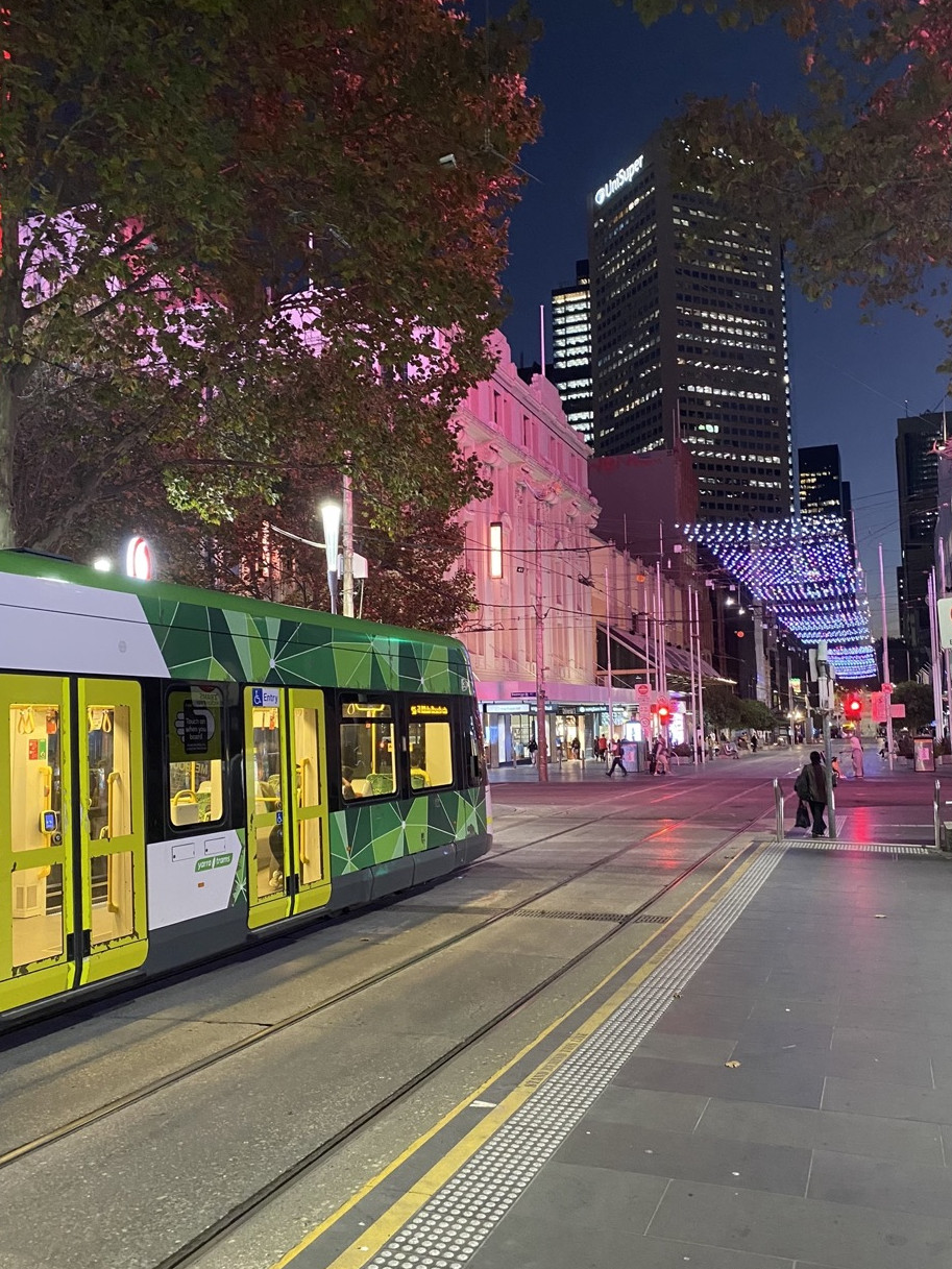 Melbourne byen omkring La Trobe