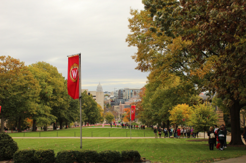 Wisconsin-Madison collage campus i USA