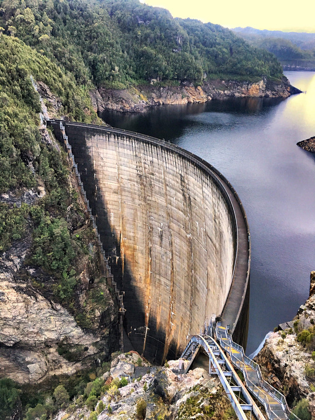 Gordon Dam på Tasmanien