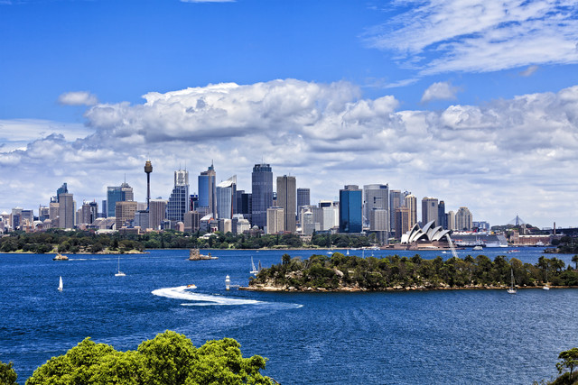 Skyline af Sydney