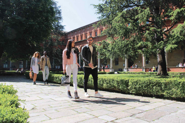 Et semester, en bachelor eller en kandidat i Milano Italien