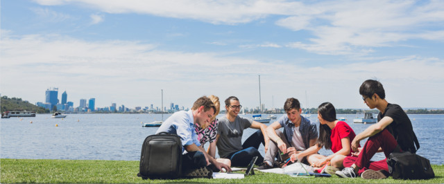 Studiemiljø på University of Western Australia campus