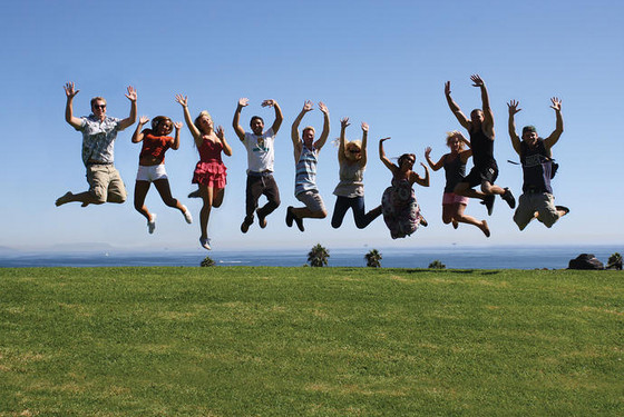 Studerende fra Santa Barbara City College