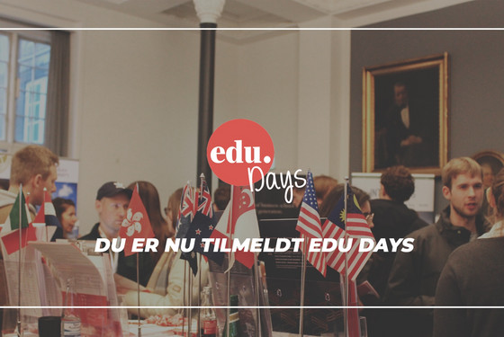 EDU Days er Danmarks største studiemesse for udlandsophold
