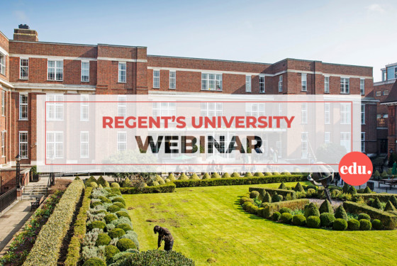 Webinar om studieophold på Regent's University i London