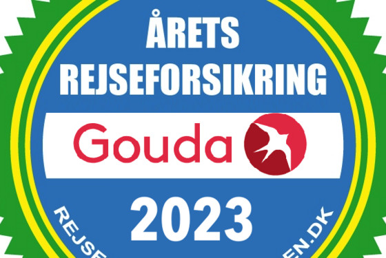Gouda - årets rejseforsikring 2020 + 2021 + 2023