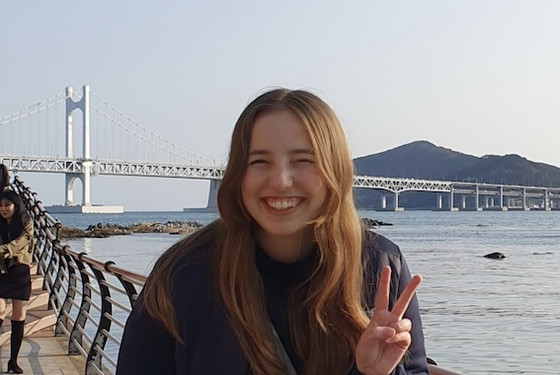 Marie på udveksling i Sydkorea