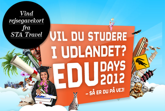EDU Days konkurrence - vind rejsegakort fra STA Travel