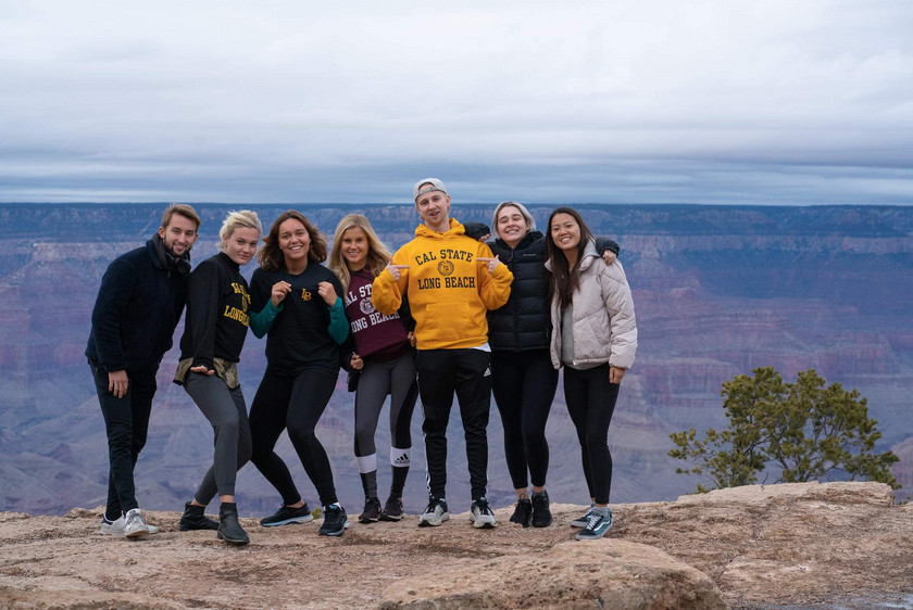 Studievenner på tur til Grand Canyon