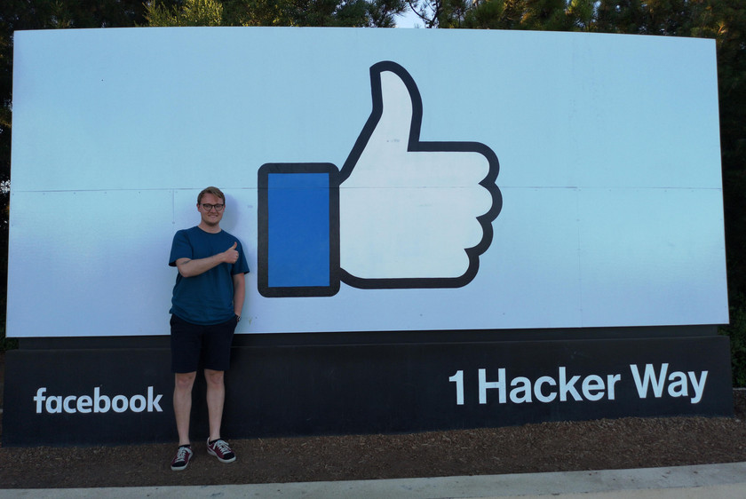 Praktik i Silicon Valley, USA - besøg hos facebook