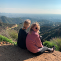 Kirstine og Elisabeth på studieophold sammen i Los Angeles