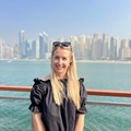 Ann-Katrine på Hult i Dubai
